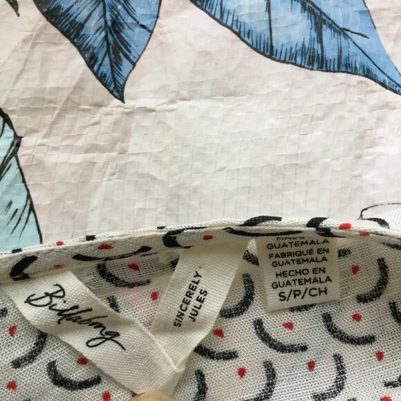 NWT Billabong Sincerely Jules Linen Blend Top and Short Set s - Picture 8 of 13